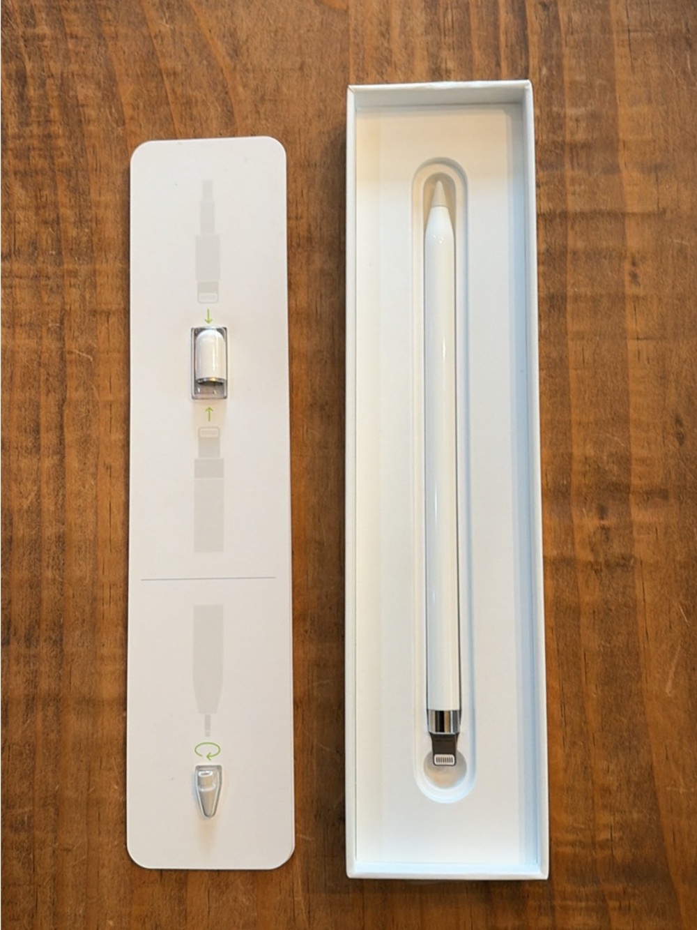 Apple 1st Generation Pencil Stylus with Lightning Adapter – White